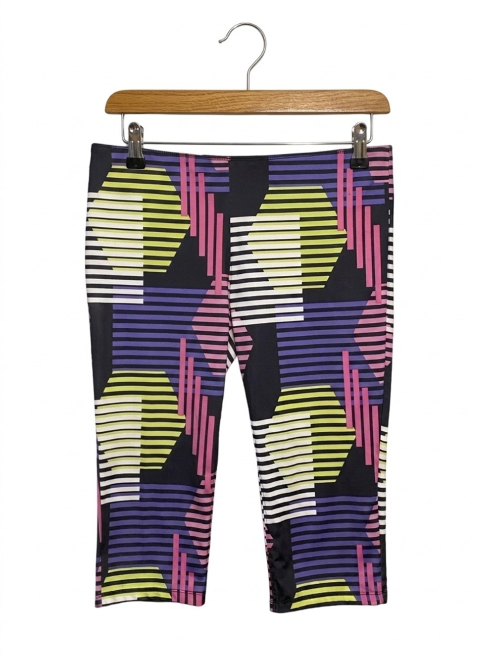 Cover Girl Active Wear Colorful Stretchy Capris
